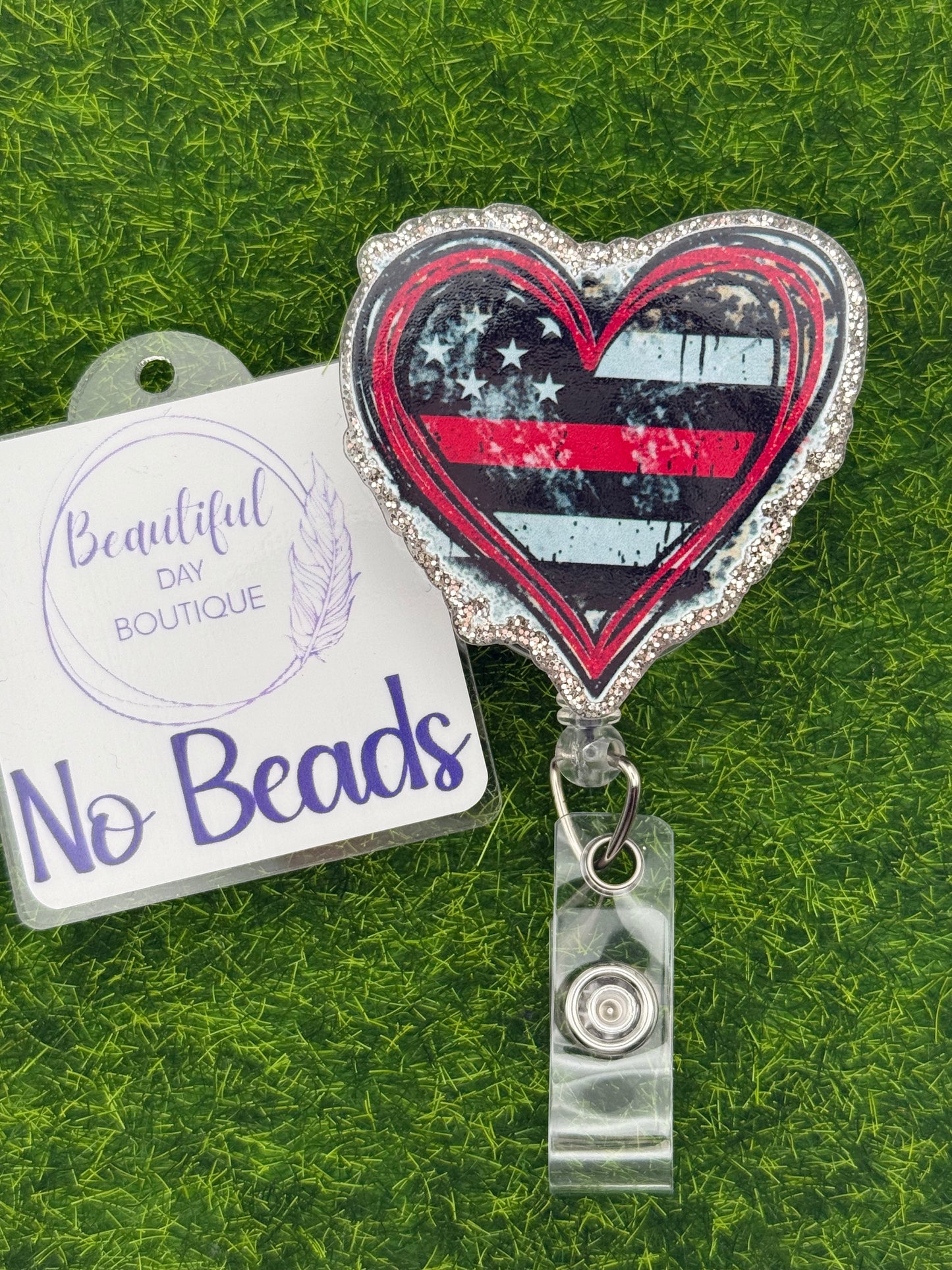 Frayed heart red line