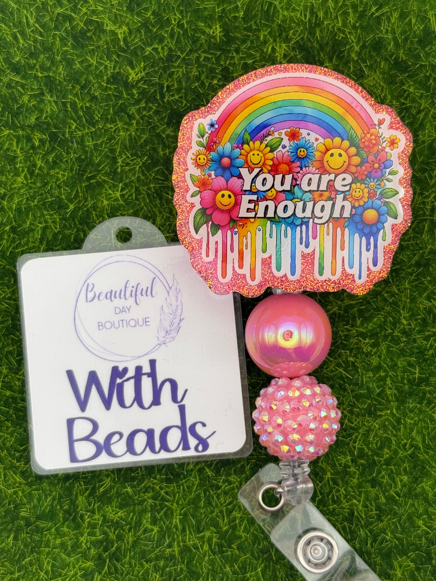 You are enough-Rainbow Smileys