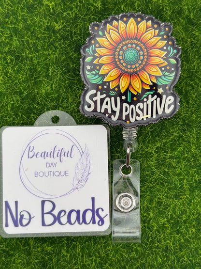 Stay Positive-Sunflower