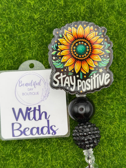 Stay Positive-Sunflower