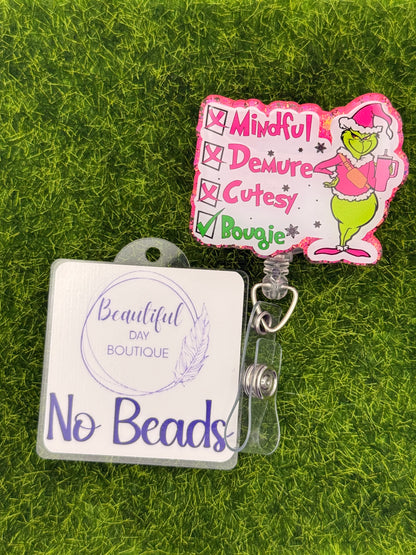 Mindful Demure-Pink Green guy