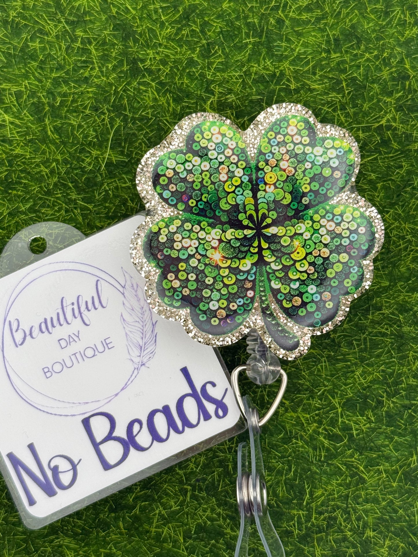 Sequin Shamrock