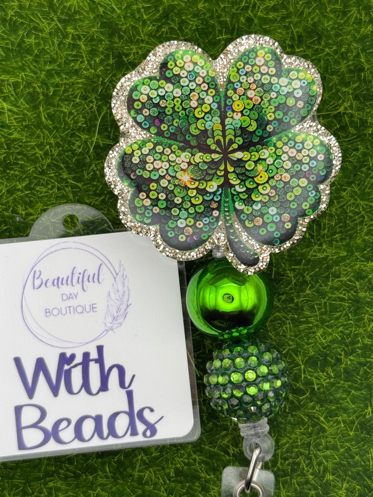 Sequin Shamrock