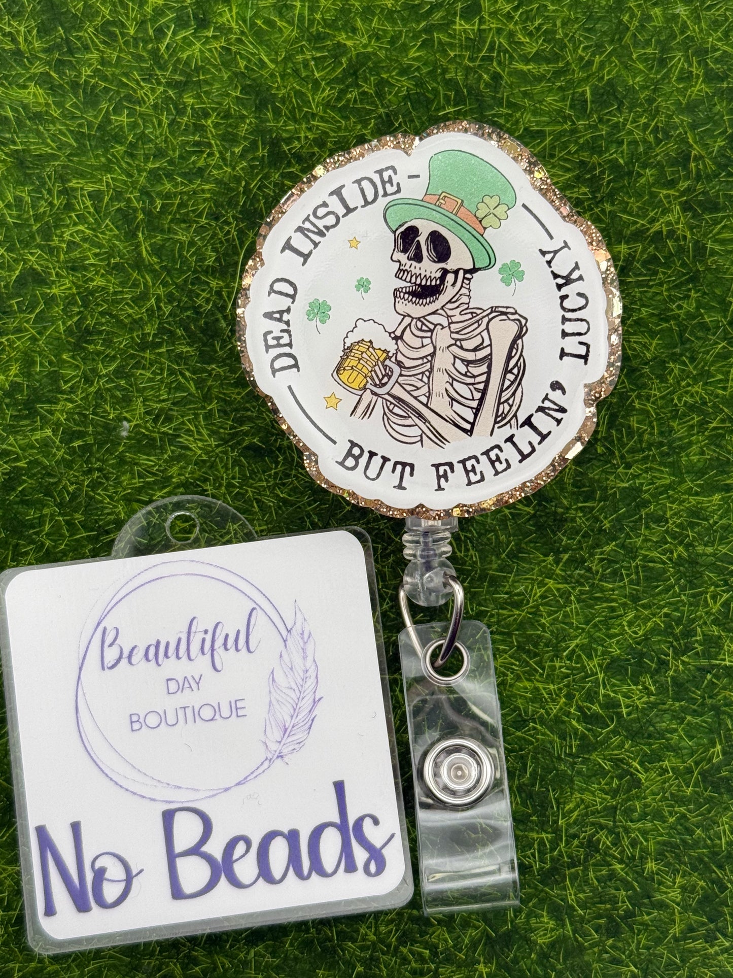 Dead inside but feelin lucky