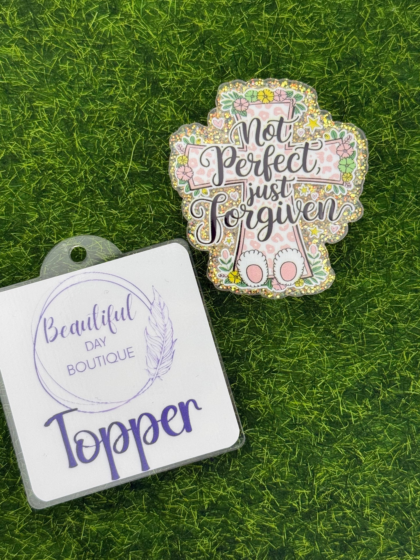 Not Perfect just forgiven cross