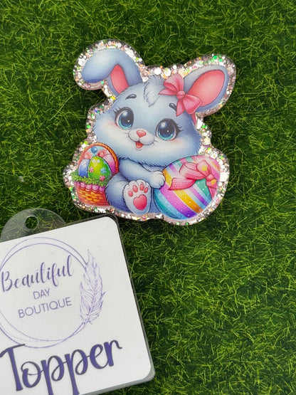 Sitting Bunny with basket