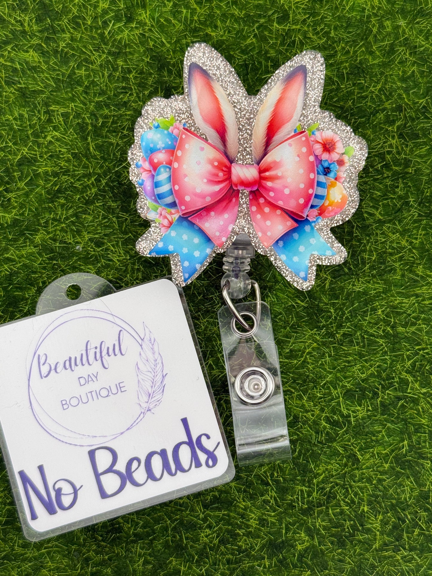 Bunny Ears Pink Bow