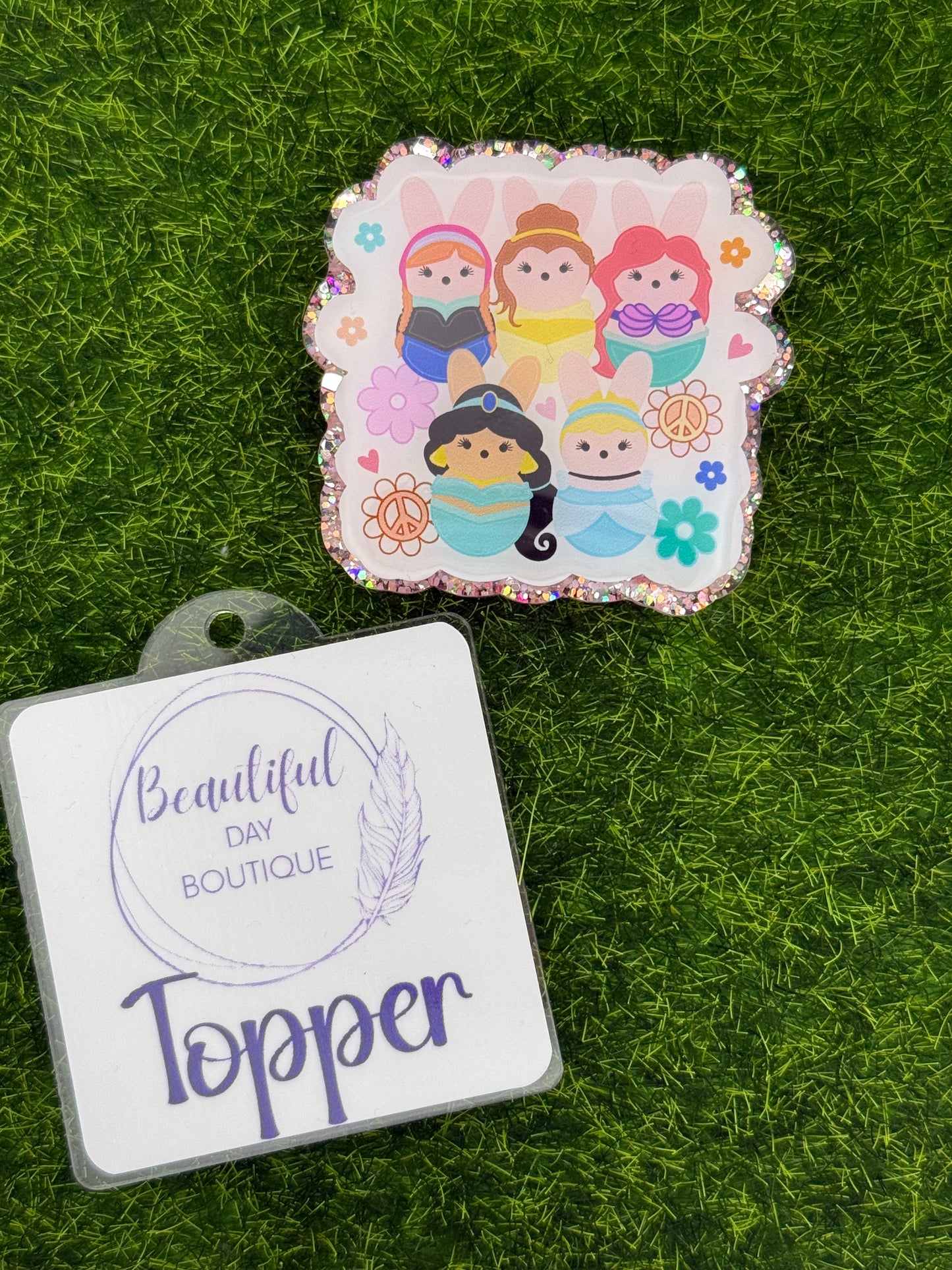 Princess Peeps-pink glitter