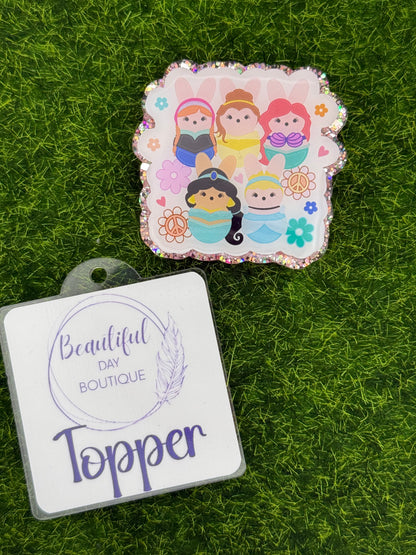 Princess Peeps-pink glitter