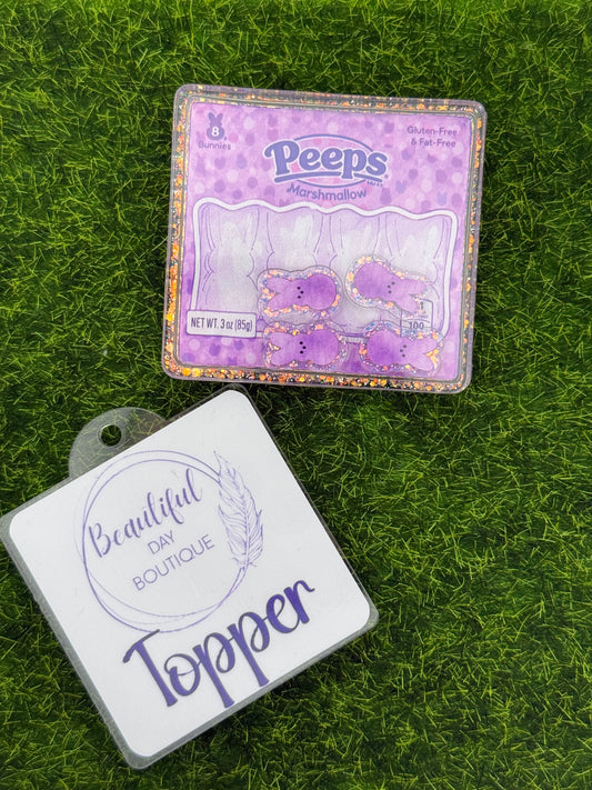 Marshmallow Bunnies Shaker Purple