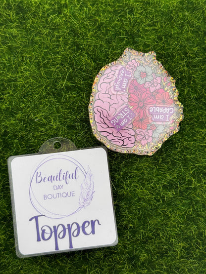 Kind Brain Floral Shaker