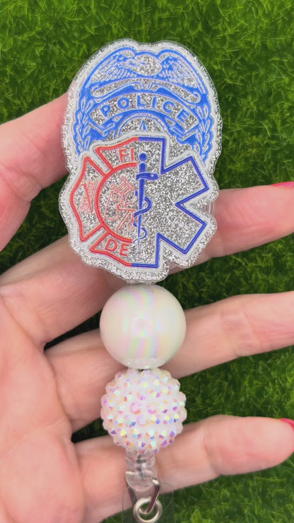 First responder badges