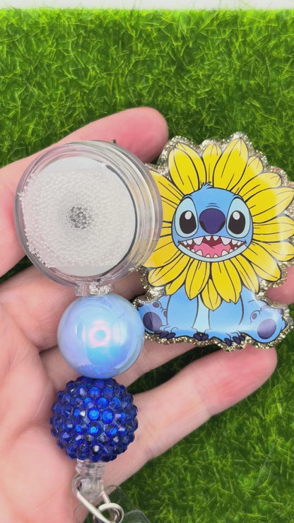 Blue Alien-Sunflower