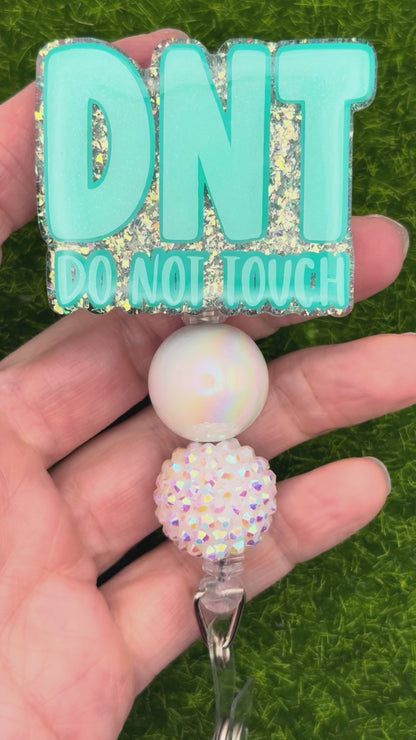 DNT glitter teal