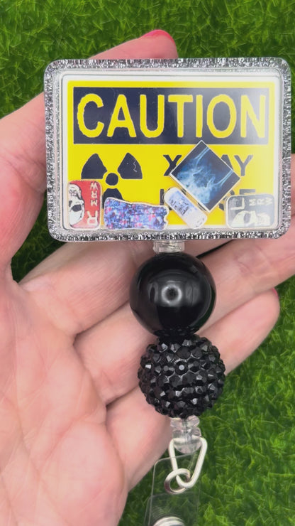 Caution X-ray shaker