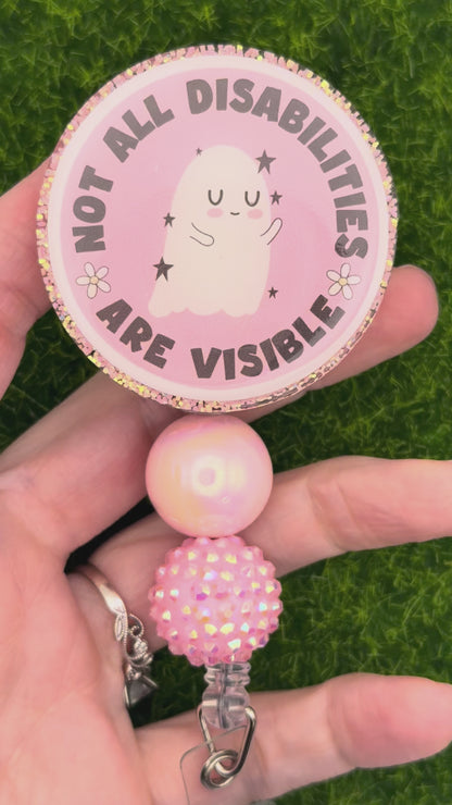 Not all disabilities are visible