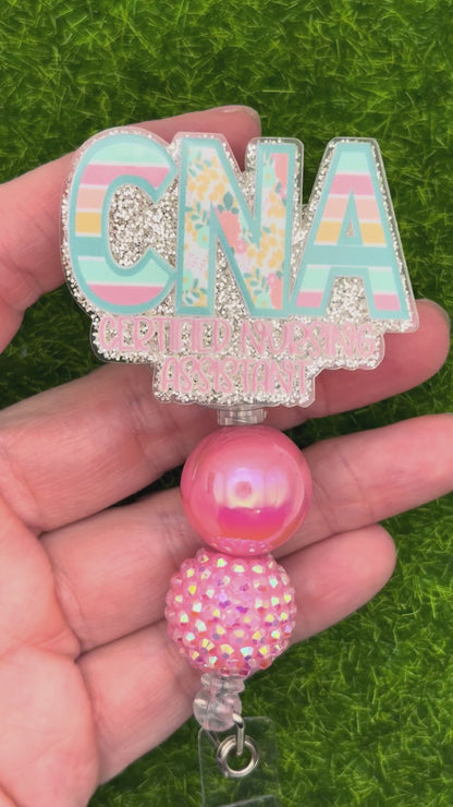 CNA-Floral striped