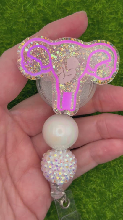 Baby in uterus shaker