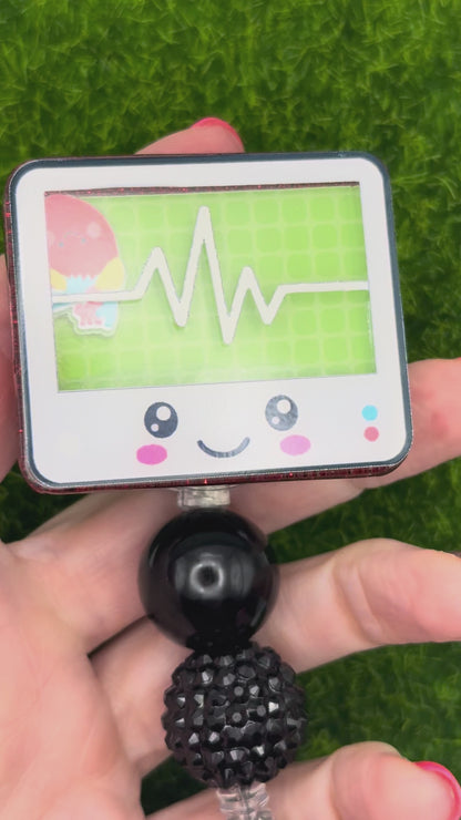 Heart monitor shaker
