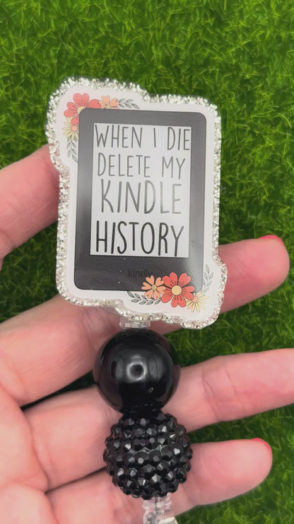 Delete my kindle history