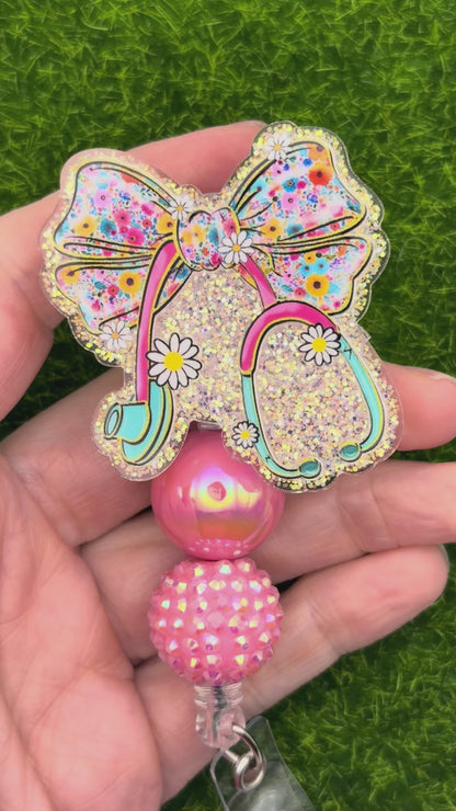 Stethoscope floral