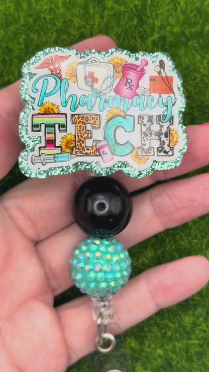 Pharmacy tech-teal