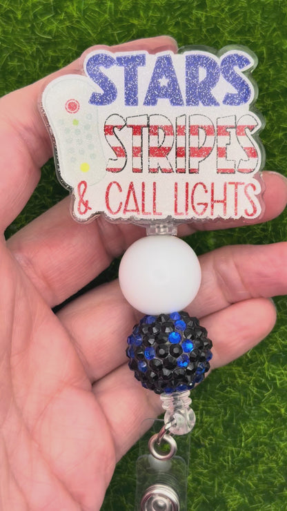 Stars stripes call lights