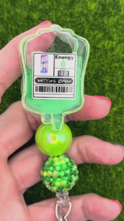 A energy drink shaker-witch’s brew