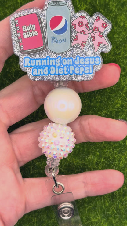 Running on Jesus and diet pep