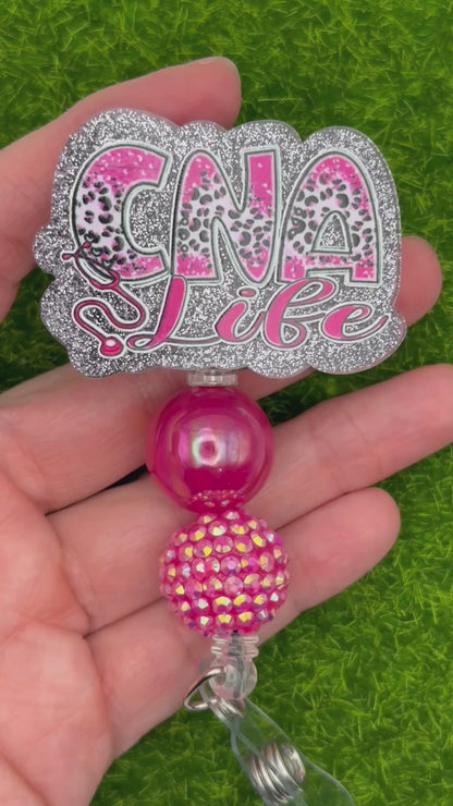 CNA life-pink leopard