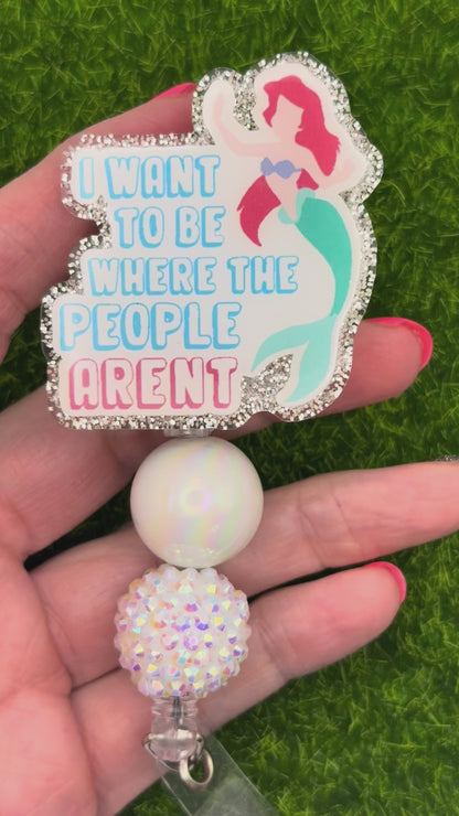 I want to be where the people aren’t
