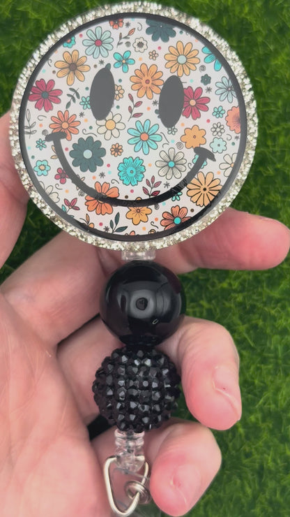 Floral smiley