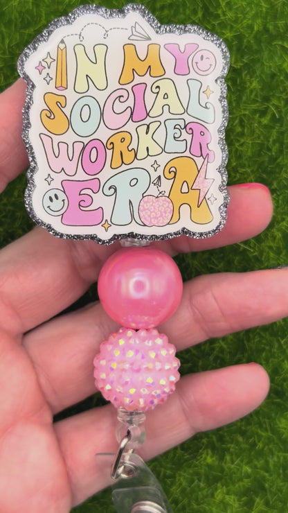 In my social worker era-gray glitter