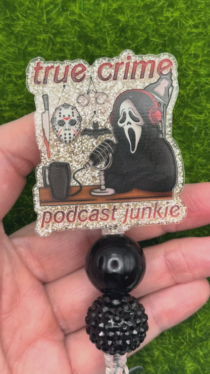 True crime podcast junkie