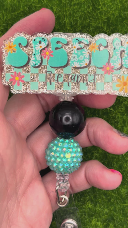 Speech therapist-teal