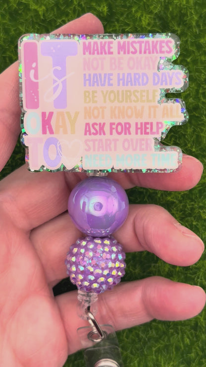 It is Okay to...