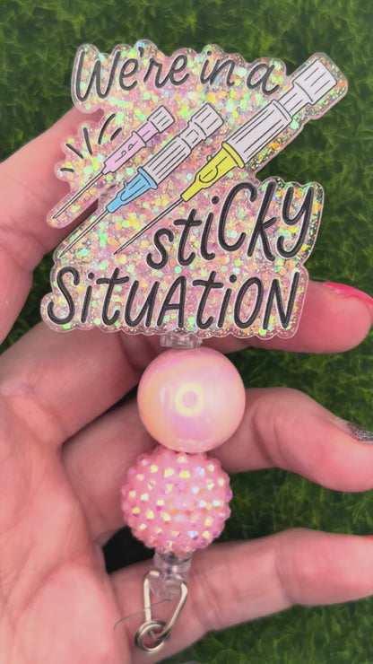 Sticky situation