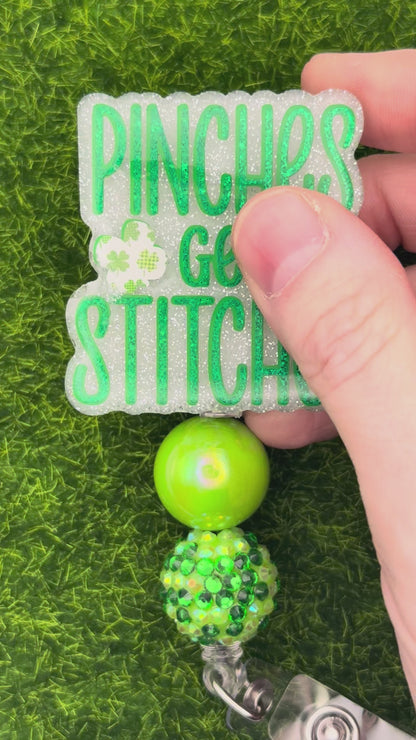 Pinches get Stitches sham.