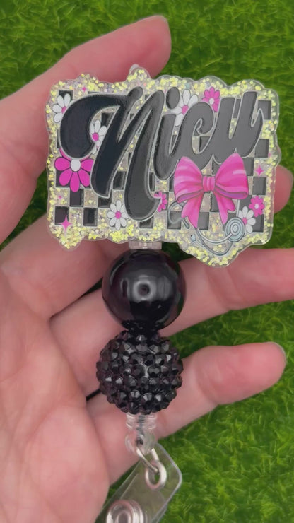 NICU pink/black