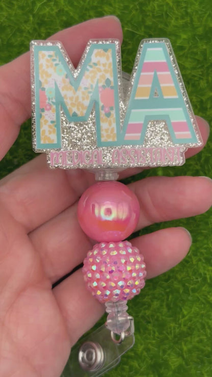 MA-Floral striped