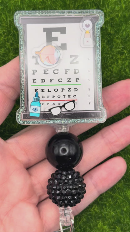 Eye chart shaker