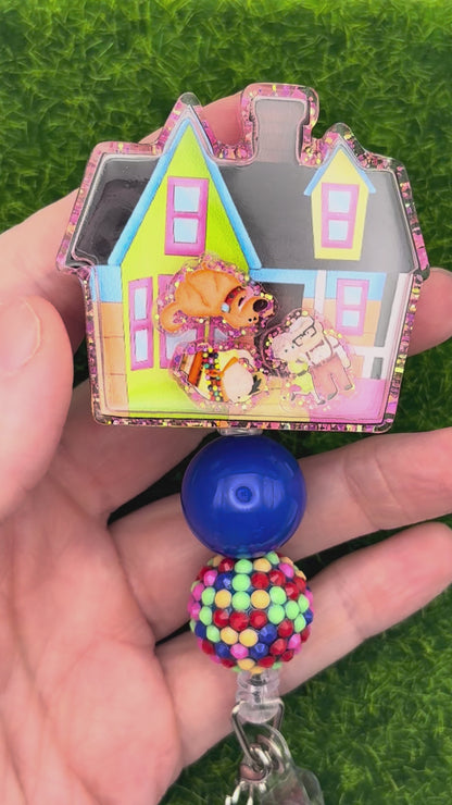 Adventure house shaker-full reel with charm and beaded reel