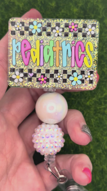 Pediatrics-retro daisies