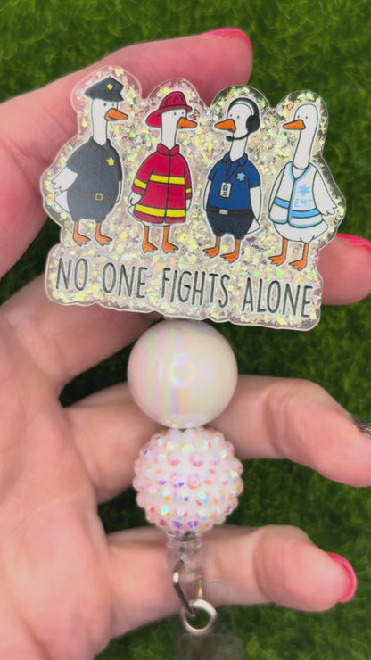No one fights alone-ducks