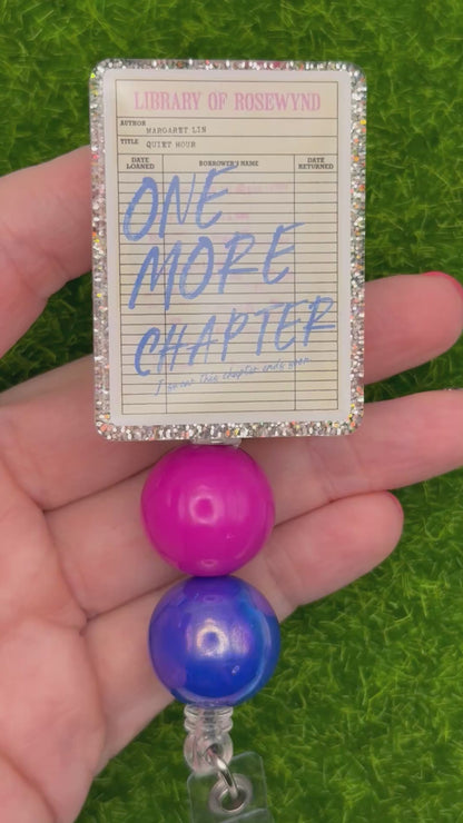 One more chapter