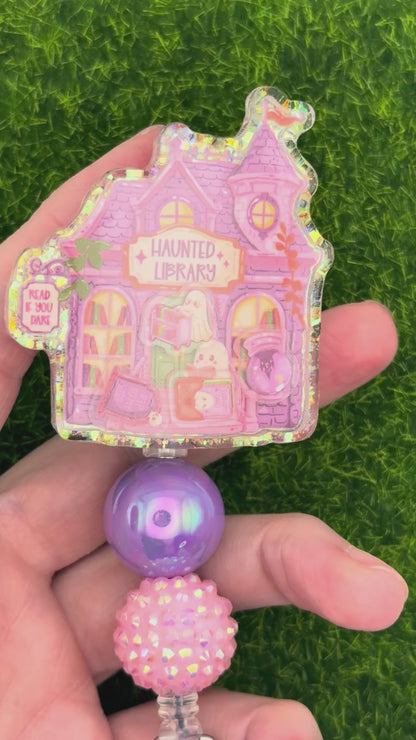 Haunted Library Shaker-Full reel with charm