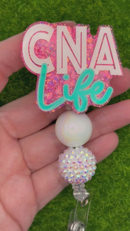CNA life-pink and teal