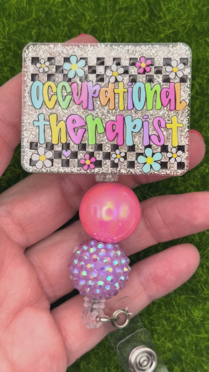 Occupational therapist-Daisy retro