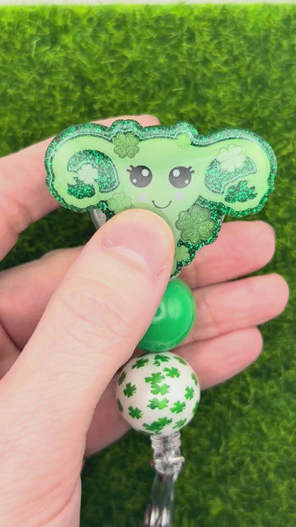 Clover Uterus Dark Green