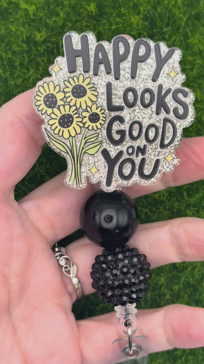 Happy looks good on you